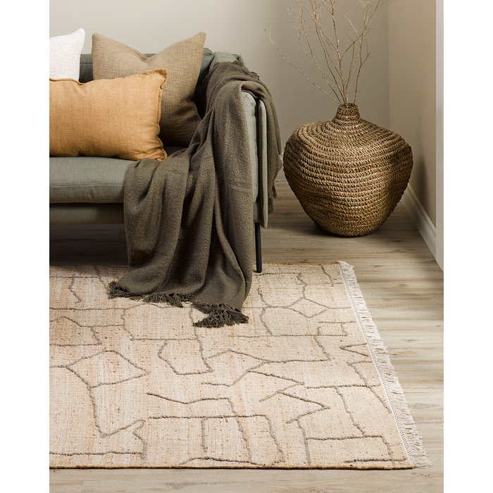 Agros Floor Rug - Straw (Jute Blend) - Image 6