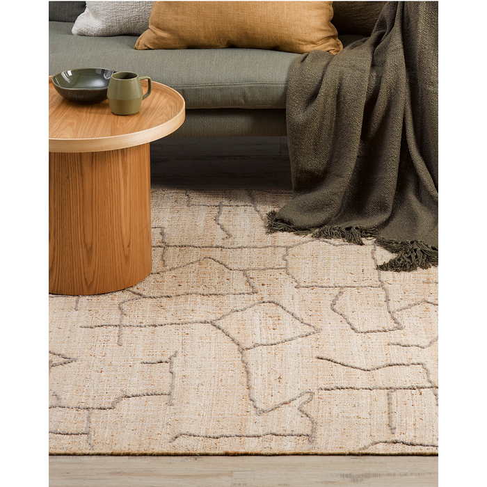 Agros Floor Rug - Straw (Jute Blend) - Image 7