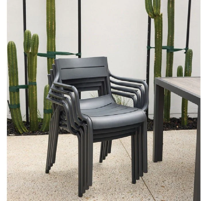 Alfresco Villa Stackable Dining Chair - Image 3