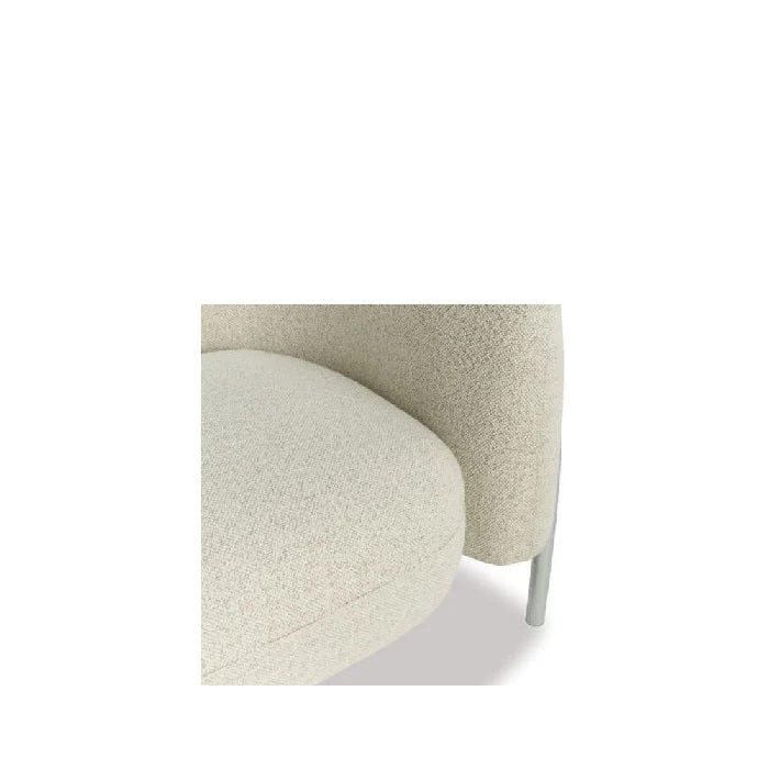 Alma Chair - Soft Off-White Boucle - Image 3