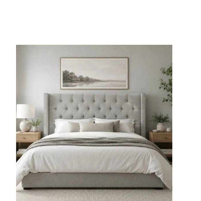 Alma Fabric Headboard Queen to Cali King - Image 3