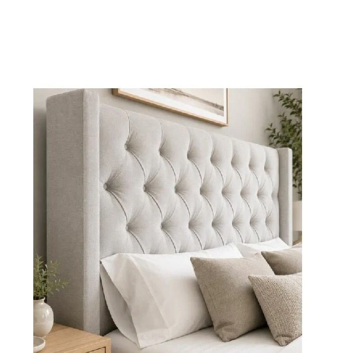 Alma Fabric Headboard Queen to Cali King - Image 4
