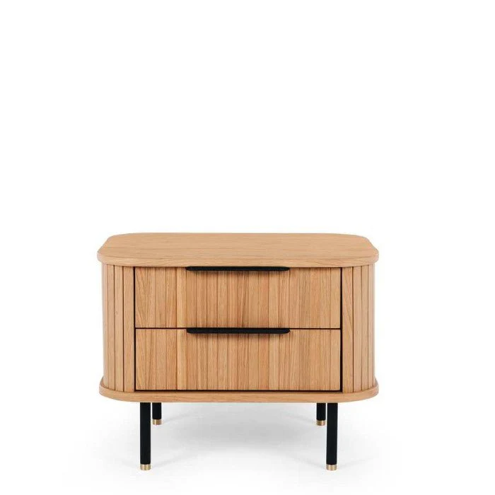 Anders Bedside Cabinet - 2 Drawer - Image 10