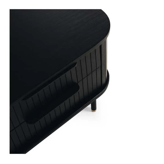 Anders Bedside Cabinet - 2 Drawer - Image 4