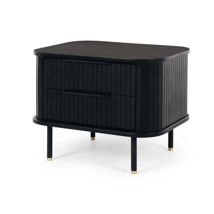 Anders Bedside Cabinet - 2 Drawer - Image 6