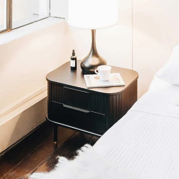 Anders Bedside Cabinet - 2 Drawer - Image 7