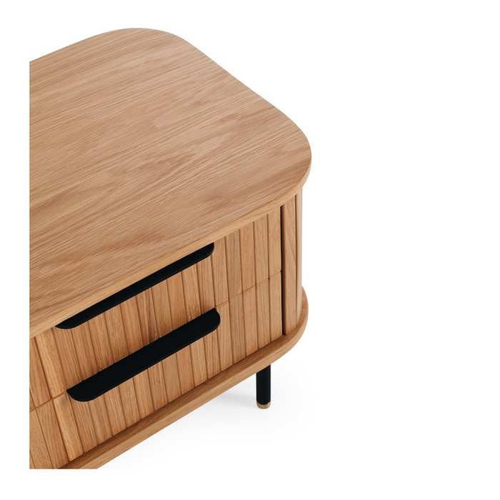 Anders Bedside Cabinet - 2 Drawer - Image 9