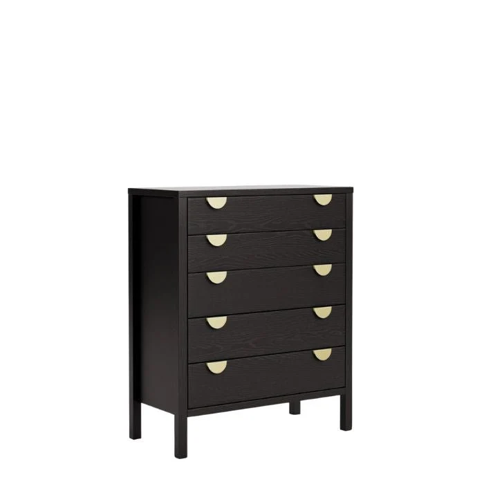 Andes 5 Drawer Tallboy - Ash - Image 10