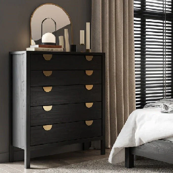 Andes 5 Drawer Tallboy - Ash - Image 12