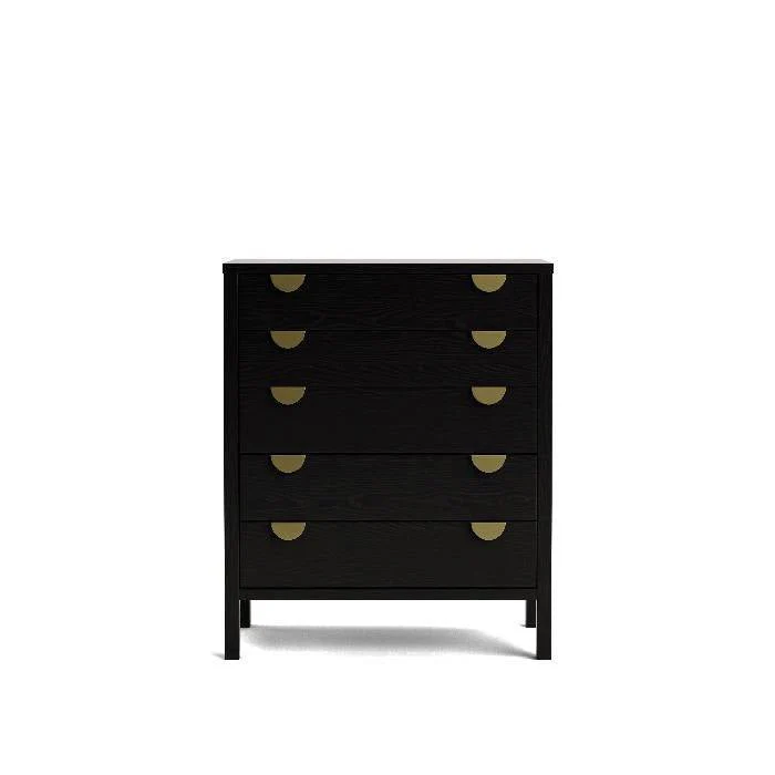 Andes 5 Drawer Tallboy - Ash - Image 3