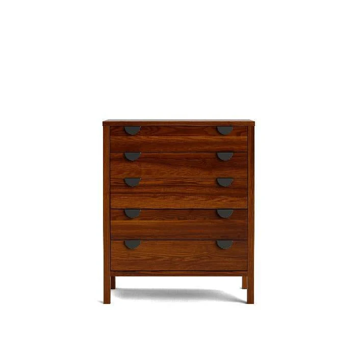 Andes 5 Drawer Tallboy - Ash - Image 4