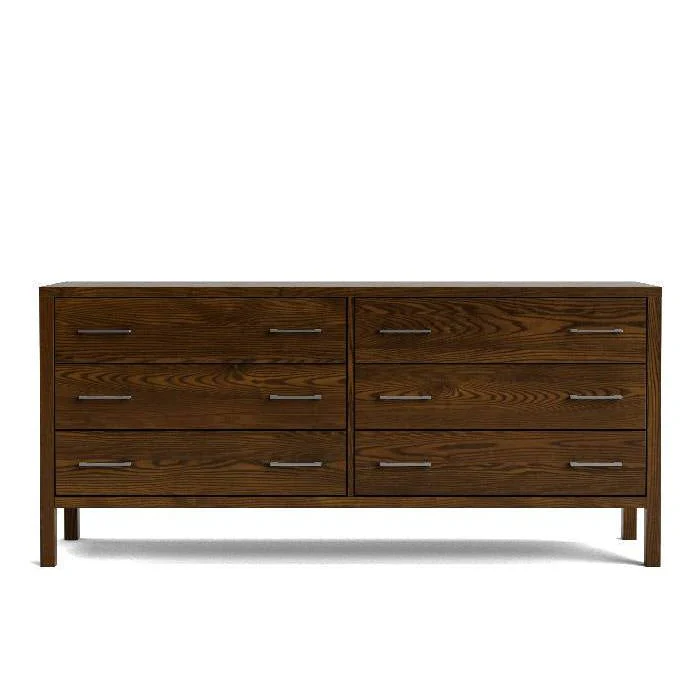 Andes 6 Drawer Lowboy Wide - Ash - Image 3