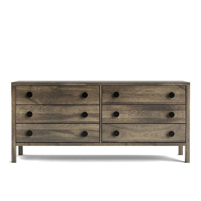 Andes 6 Drawer Lowboy Wide - Ash - Image 8