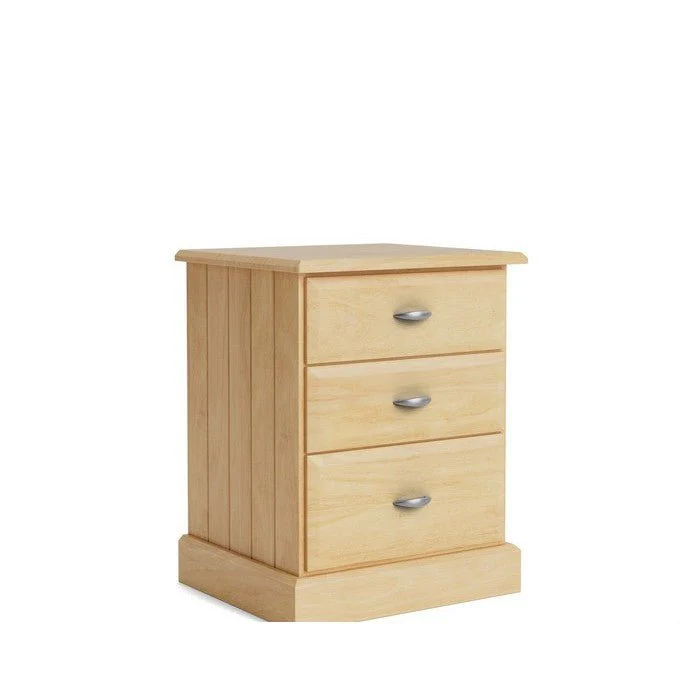 Andorra Bedside 3 Drawer - Image 10