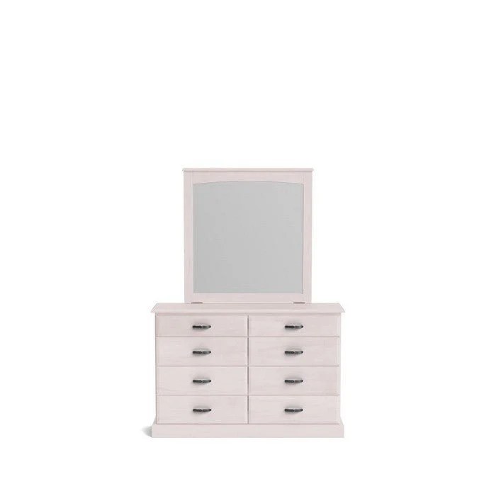 Andorra Dresser and Mirror 8 Drawer - Image 9