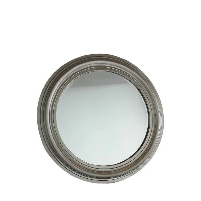 Antique Silver Round Mirror 760dia