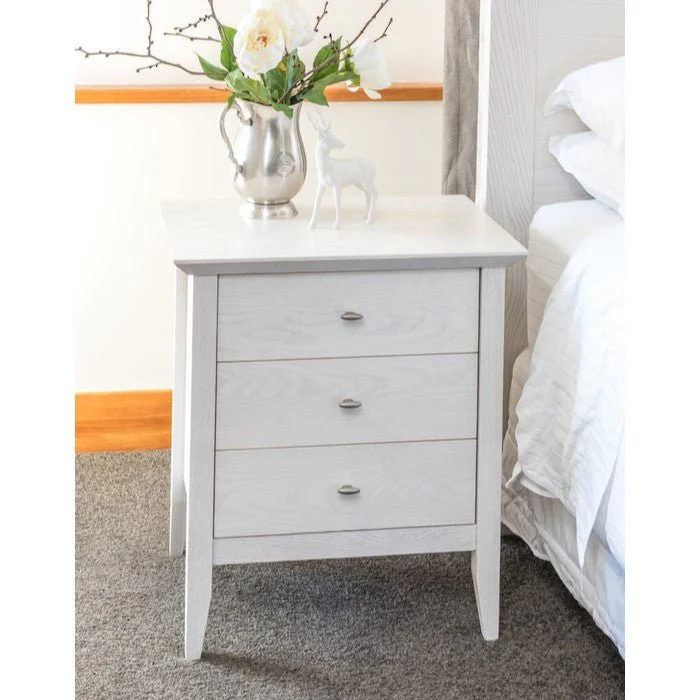 Aria Bedside - 3 Drawer - Image 2