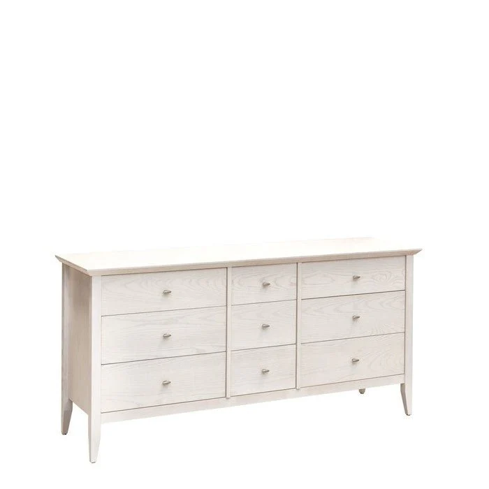 Aria Lowboy 9 Drawer - Ash Timber