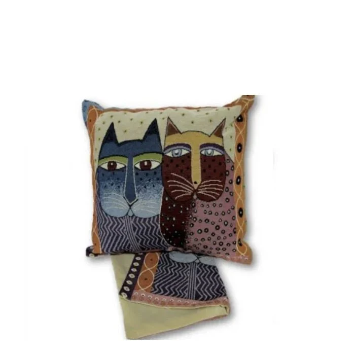 Art Cats Cushion - Image 2