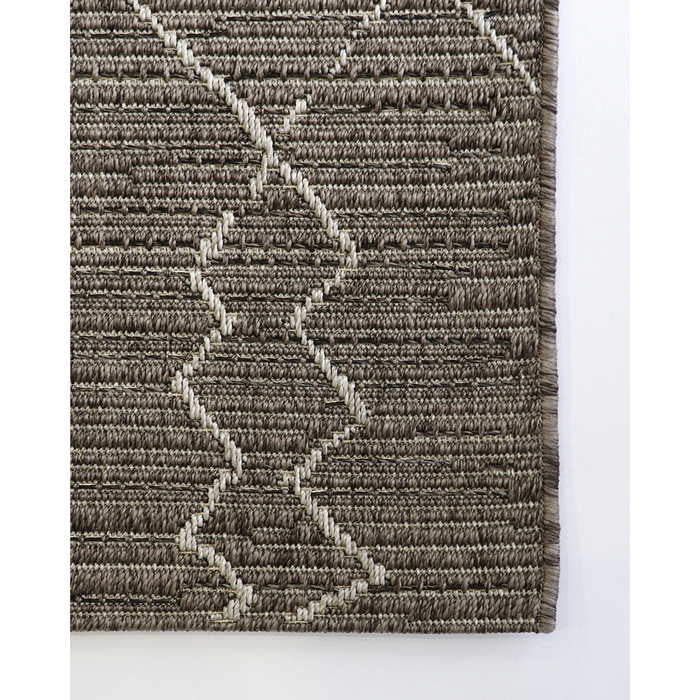 Aruba Outdoor Rug - Graphite - Image 2