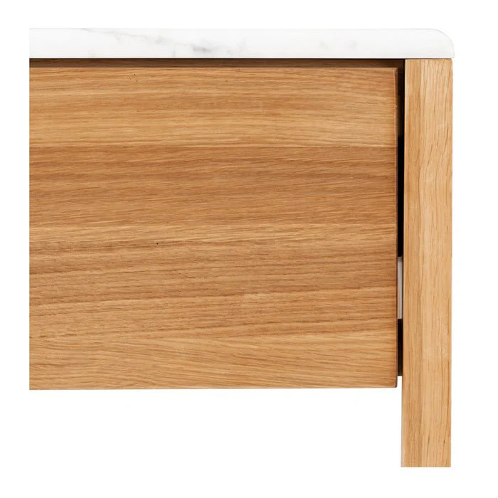 Avalon Side Table with Marble Top - Image 5
