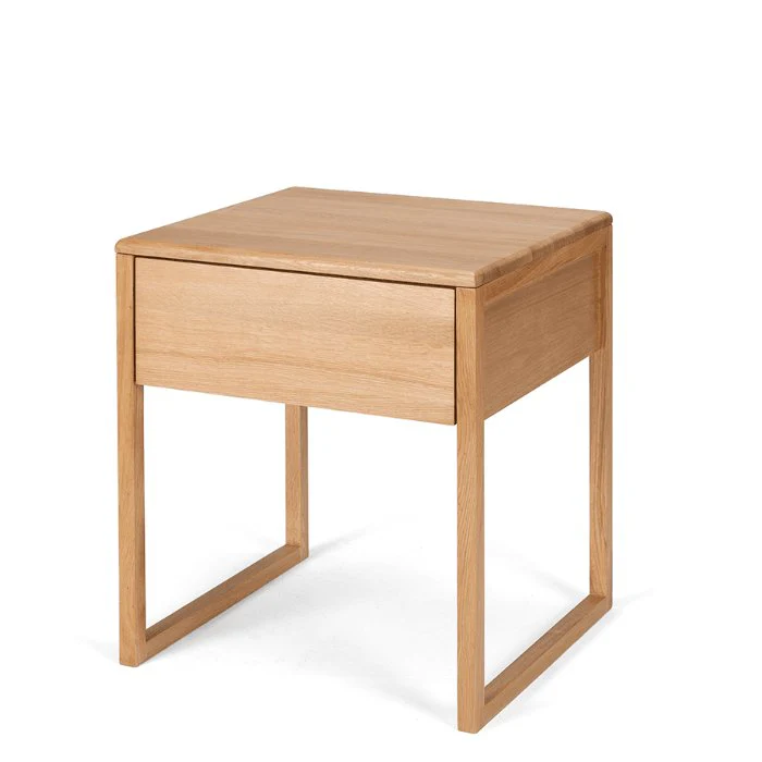 Avalon Side Table with Oak Top - Image 10