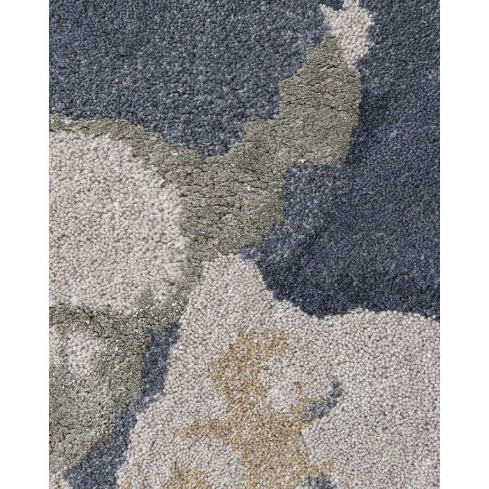 Basalt Floor Rug - Charcoal Multi (Wool Blend) - Image 3