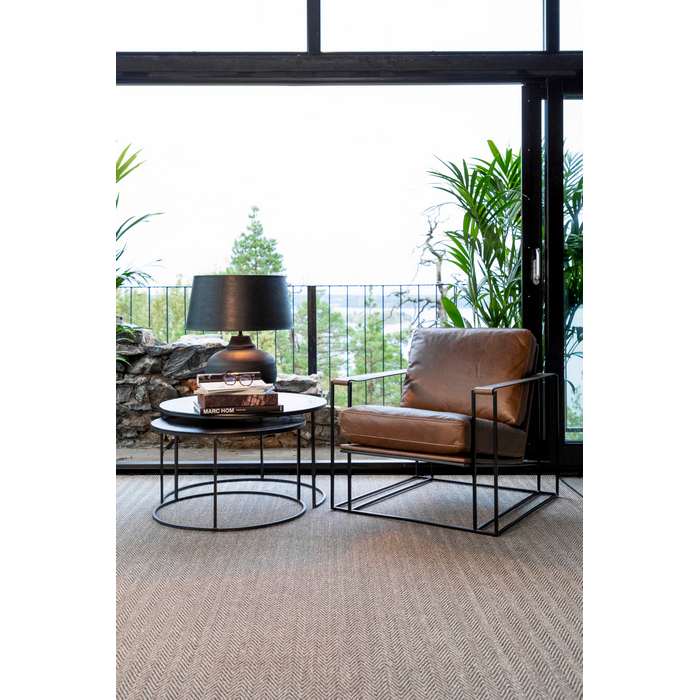 Bellagio Leather Armchair - 3 Colours to suit - Image 4
