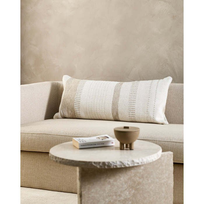 Bettie Oatmeal Cushion - Image 2