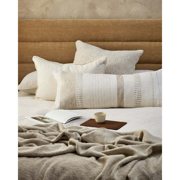 Bettie Oatmeal Cushion - Image 3