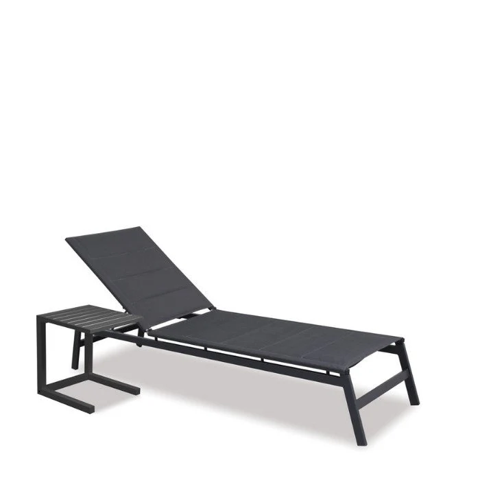 Boston Outdoor Sun Lounger, Side Table & Set - Image 3