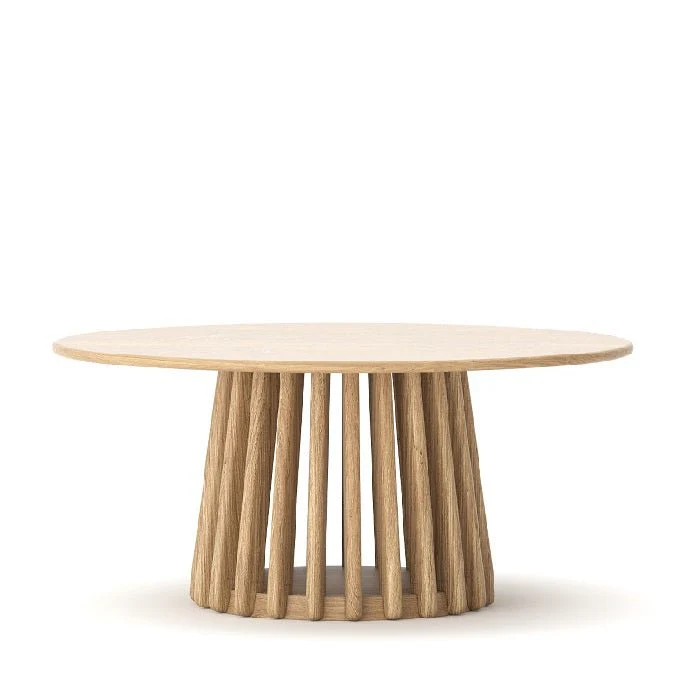 Bur Coffee Table - Oak
