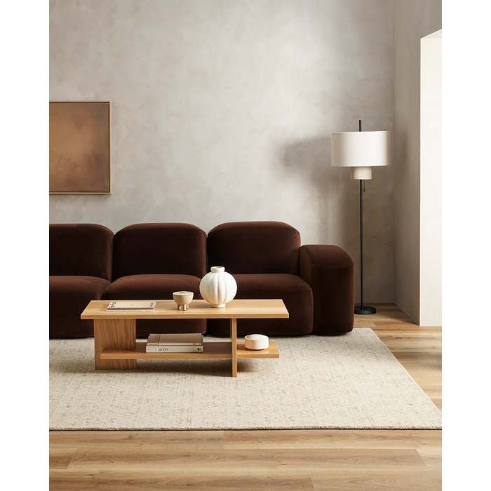 Cadence Floor Rug - Camel (100% Wool) - Image 5
