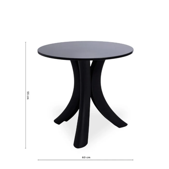 Canard Side Table - Black or White - Image 2