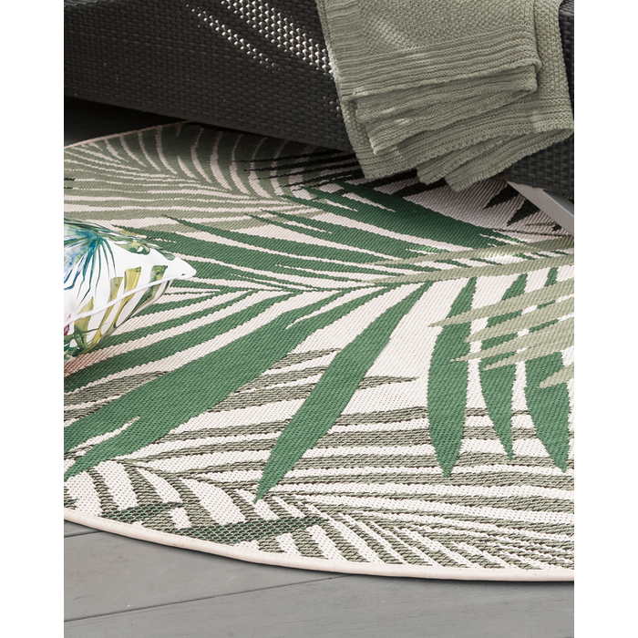 Canopy Outdoor Rug - Cream/Green