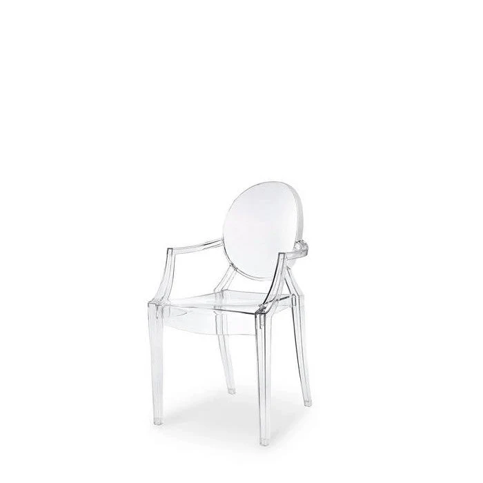 Casper Transparent Armchair – Stackable indoors - Image 2