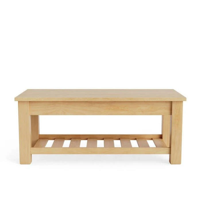 Charlton Coffee Table - with Rack - Image 5