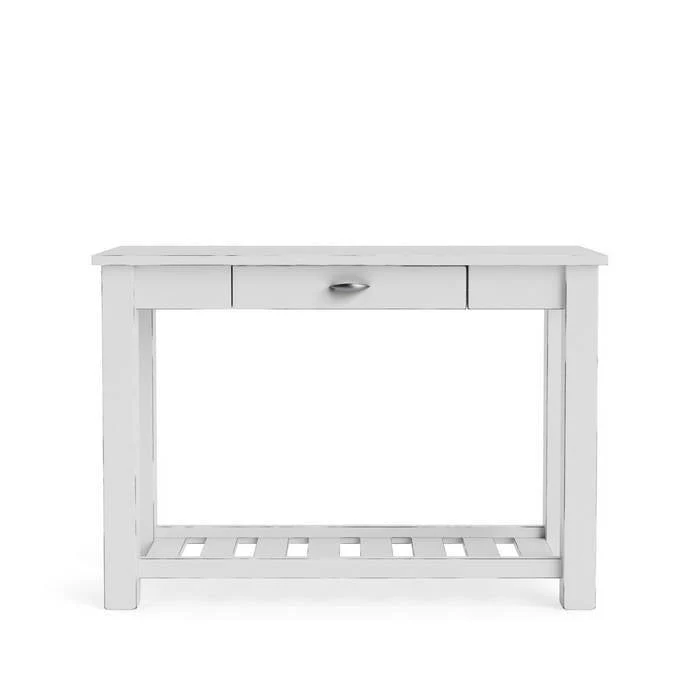 Charlton Hall Table with Rack and Drawer