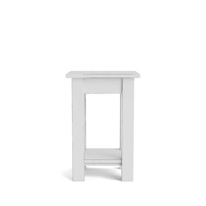 Charlton Side Table with Rack