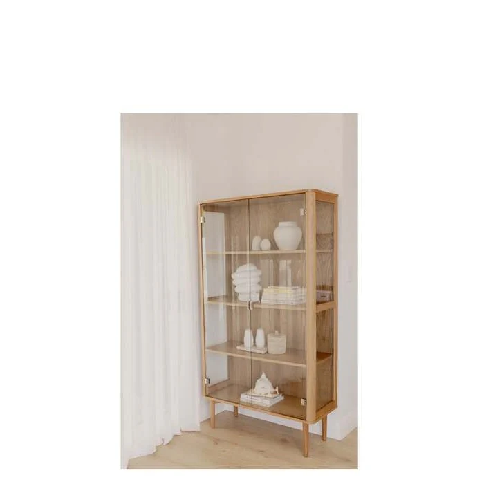 Clevedon China Cabinet with Temperered Glass - Image 8