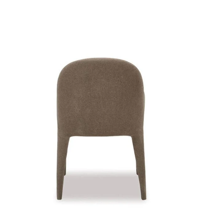 Coco Dining Chair - Chocolate mohair - Image 2