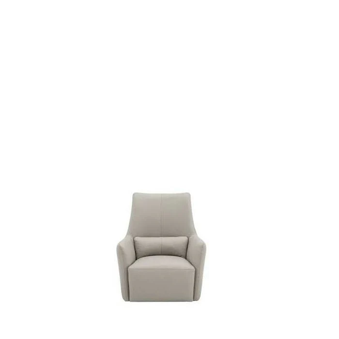 Colombo Swivel Armchair in Leather - Image 3