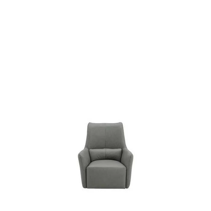 Colombo Swivel Armchair in Leather - Image 4
