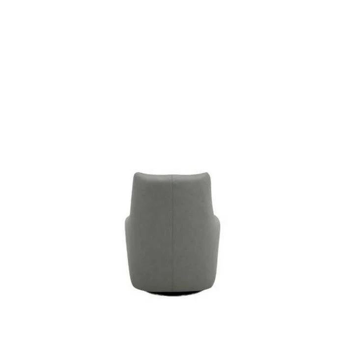 Colombo Swivel Armchair in Leather - Image 6