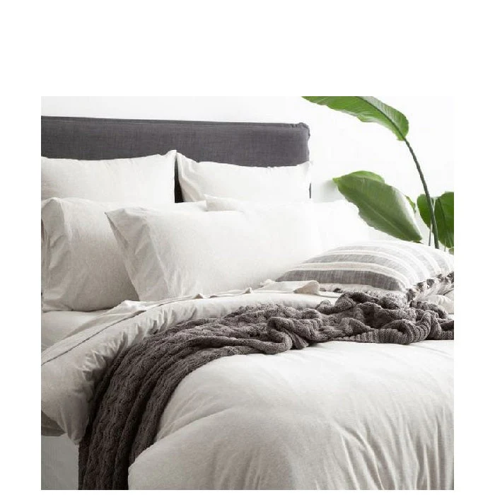 Comfort T Organic Cotton Melange Jersey Quilt Cover Sets - Image 6
