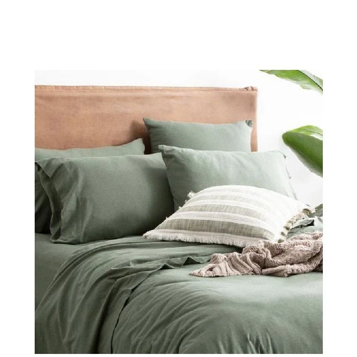 Comfort T Organic Cotton Melange Jersey Quilt Cover Sets - Image 8