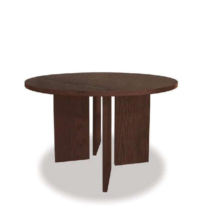 Connect Dining Table 1200dia - Plinth Base - Image 3