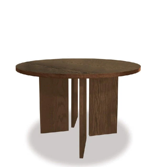 Connect Dining Table 1200dia - Plinth Base - Image 4