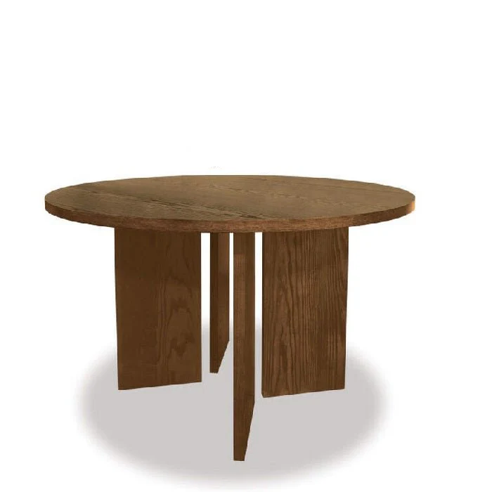 Connect Dining Table 1200dia - Plinth Base - Image 5