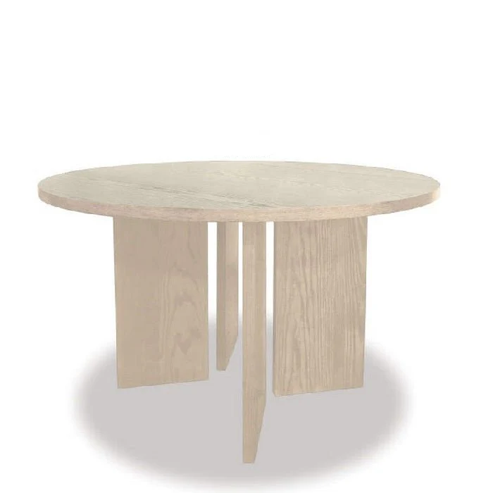 Connect Dining Table 1200dia - Plinth Base - Image 6